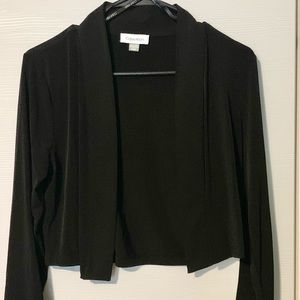 NEW Calvin Klein Black Cover Up Top